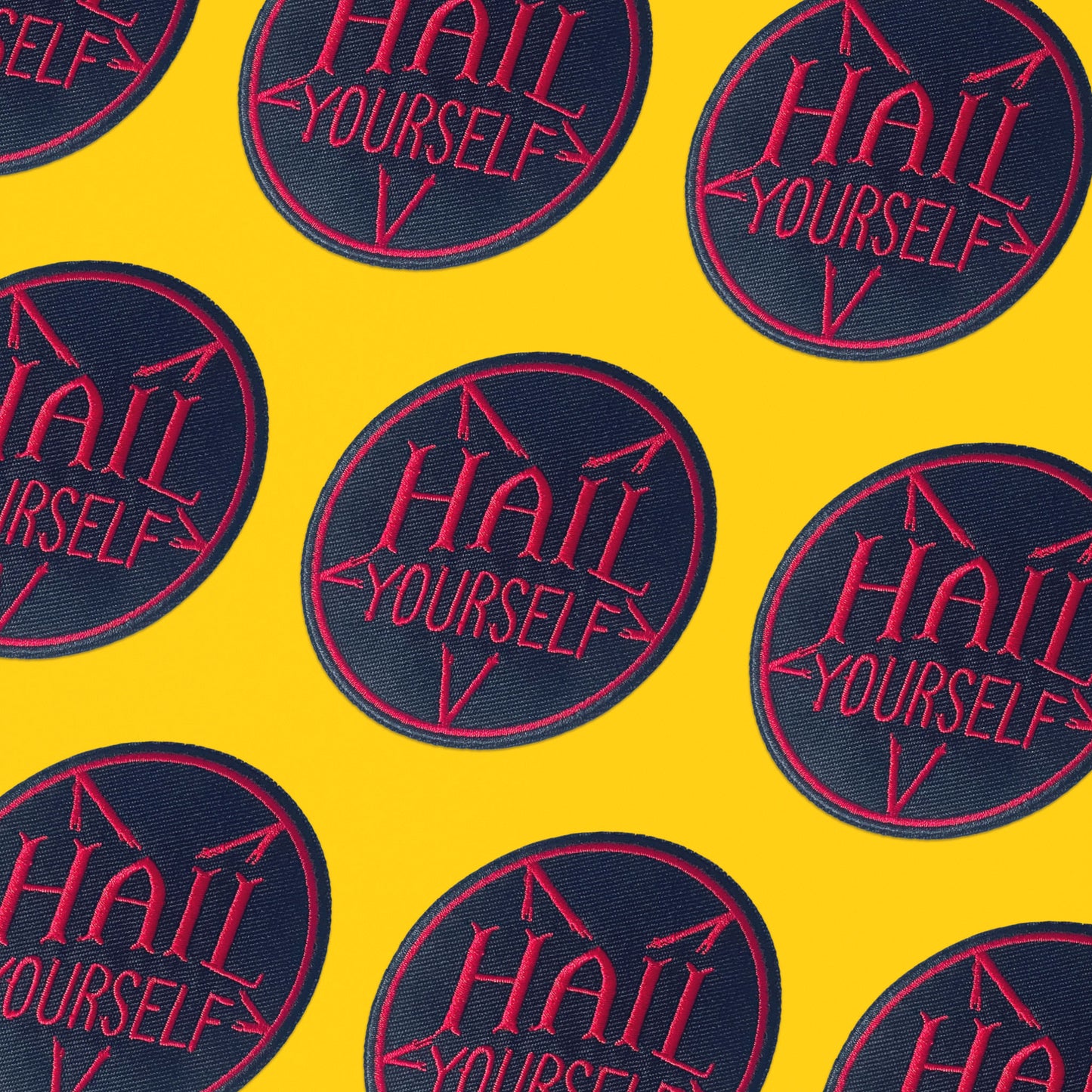 Hail Yourself Iron-on Patch
