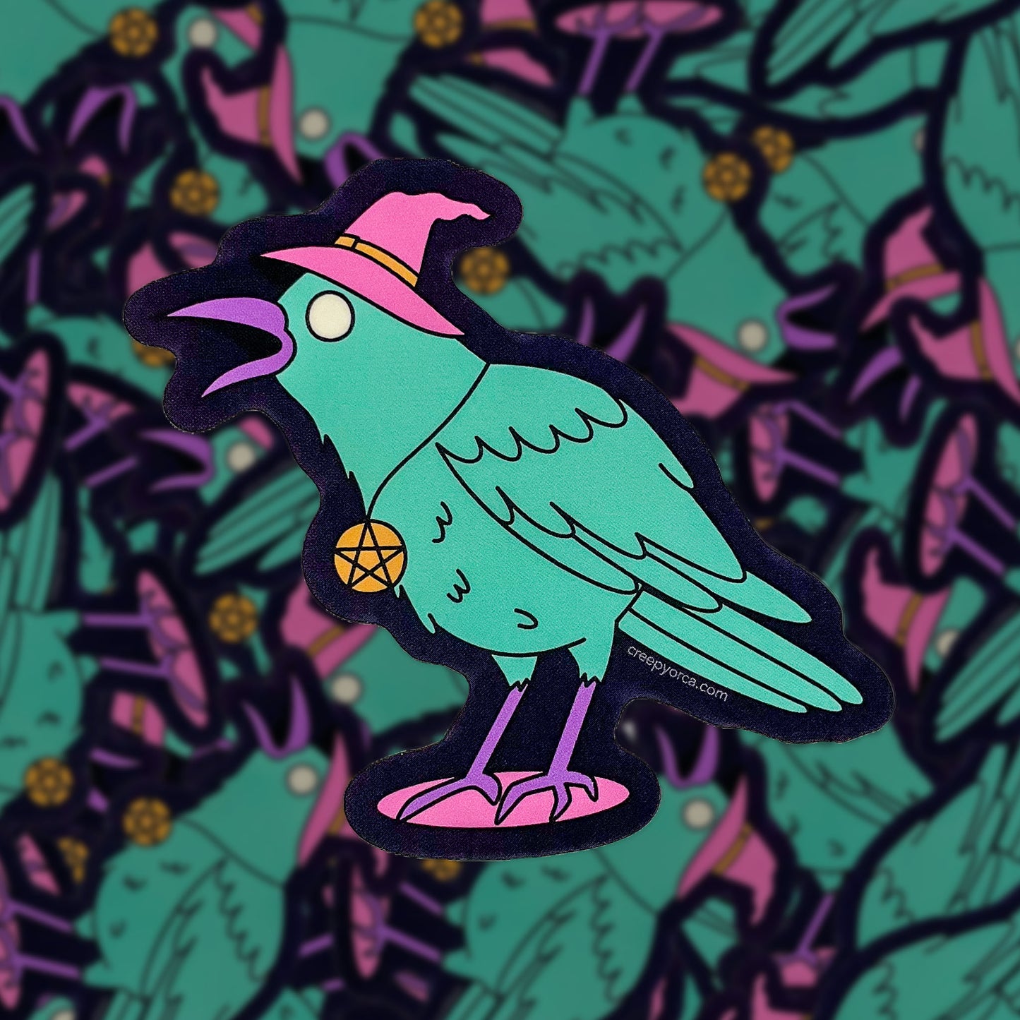 Coven's Crow Sticker