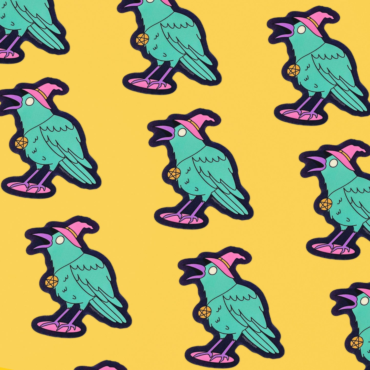 Coven's Crow Sticker