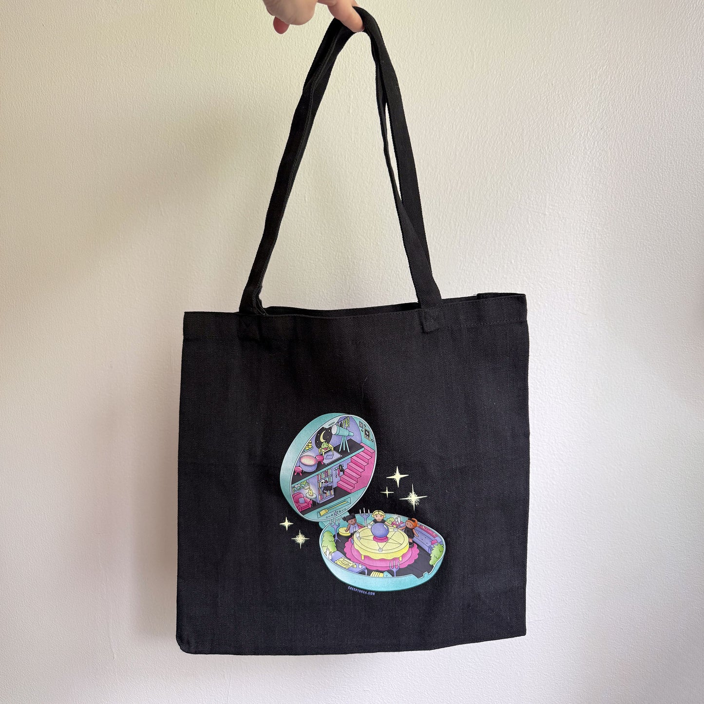 Polly Poltergeist 90s Inspired Tote Bag