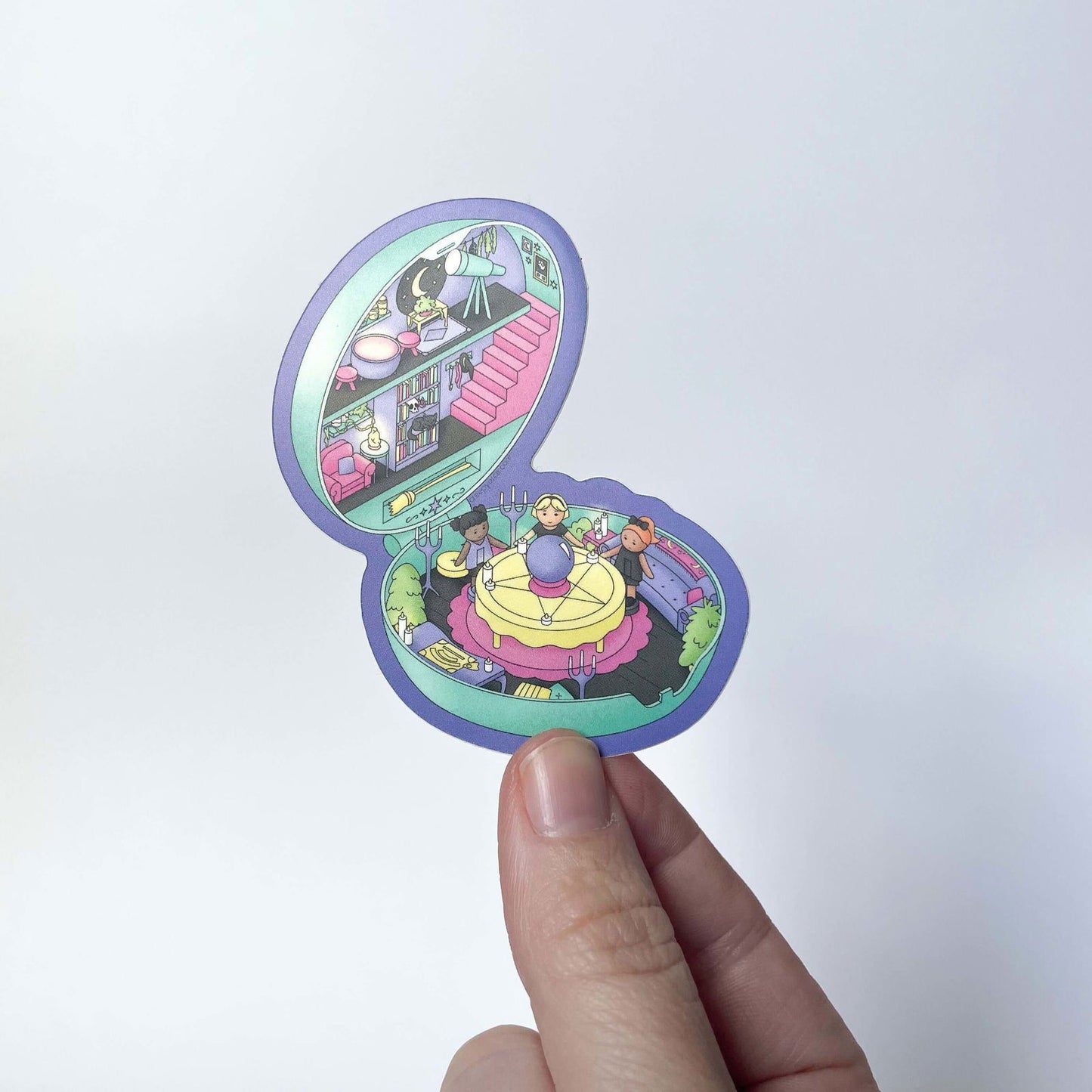 Polly Poltergeist Sticker - Creepy Orca Supply Co