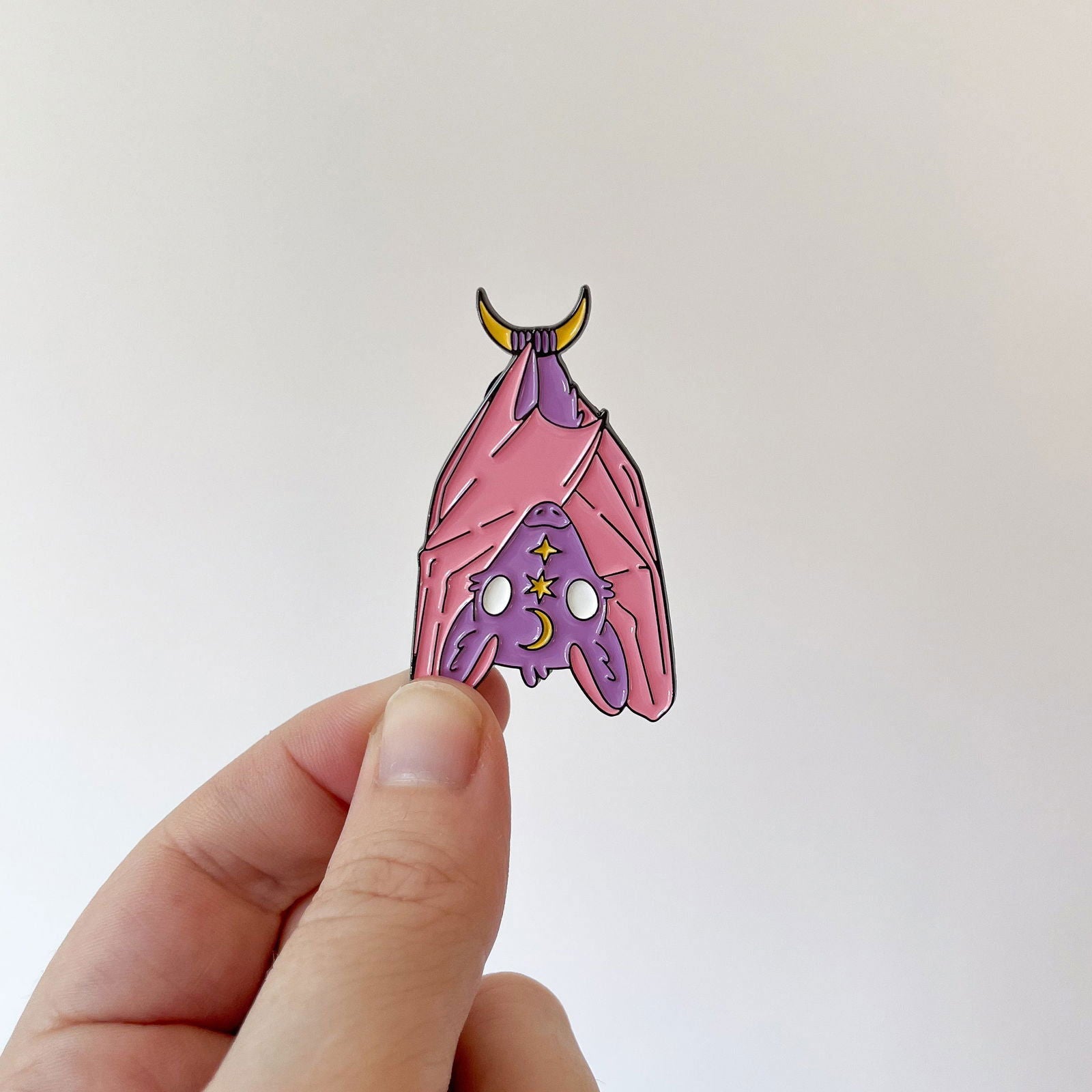 The Bat Mystic Enamel Pin - Creepy Orca Supply Co