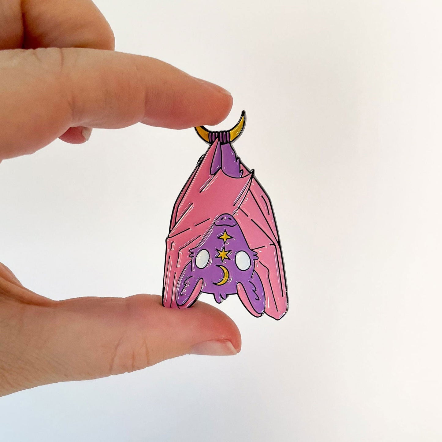 The Bat Mystic Enamel Pin - Creepy Orca Supply Co
