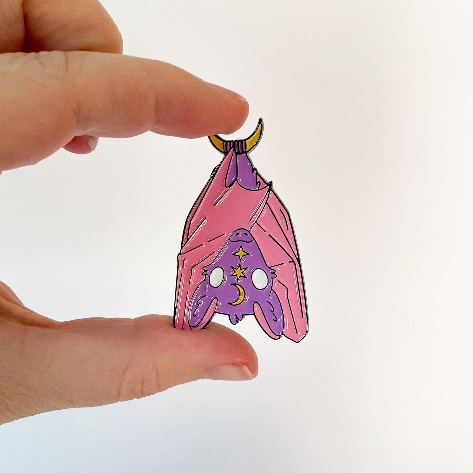 The Bat Mystic Enamel Pin - Creepy Orca Supply Co