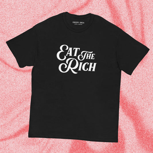 Eat the Rich Anti-Capitalist Short-Sleeve Tee