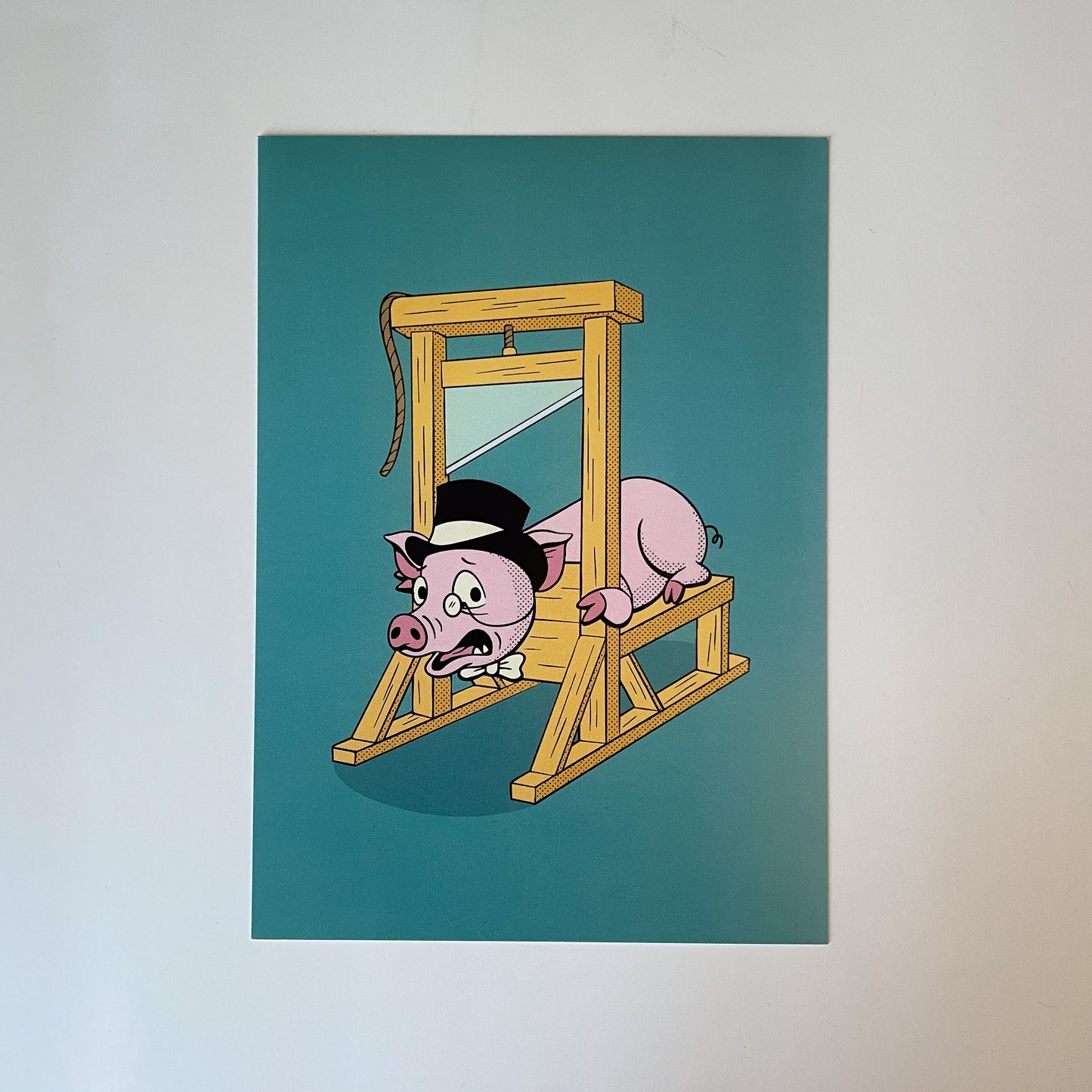 Capitalist Pig 5x7 Print