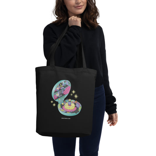 Polly Poltergeist Tote Bag - Creepy Orca Supply Co