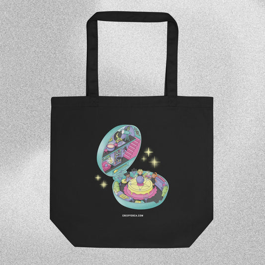 Polly Poltergeist Tote Bag - Creepy Orca Supply Co