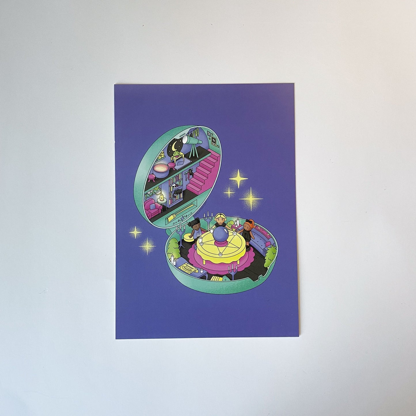 Polly Poltergeist 5x7 Print - Creepy Orca Supply Co