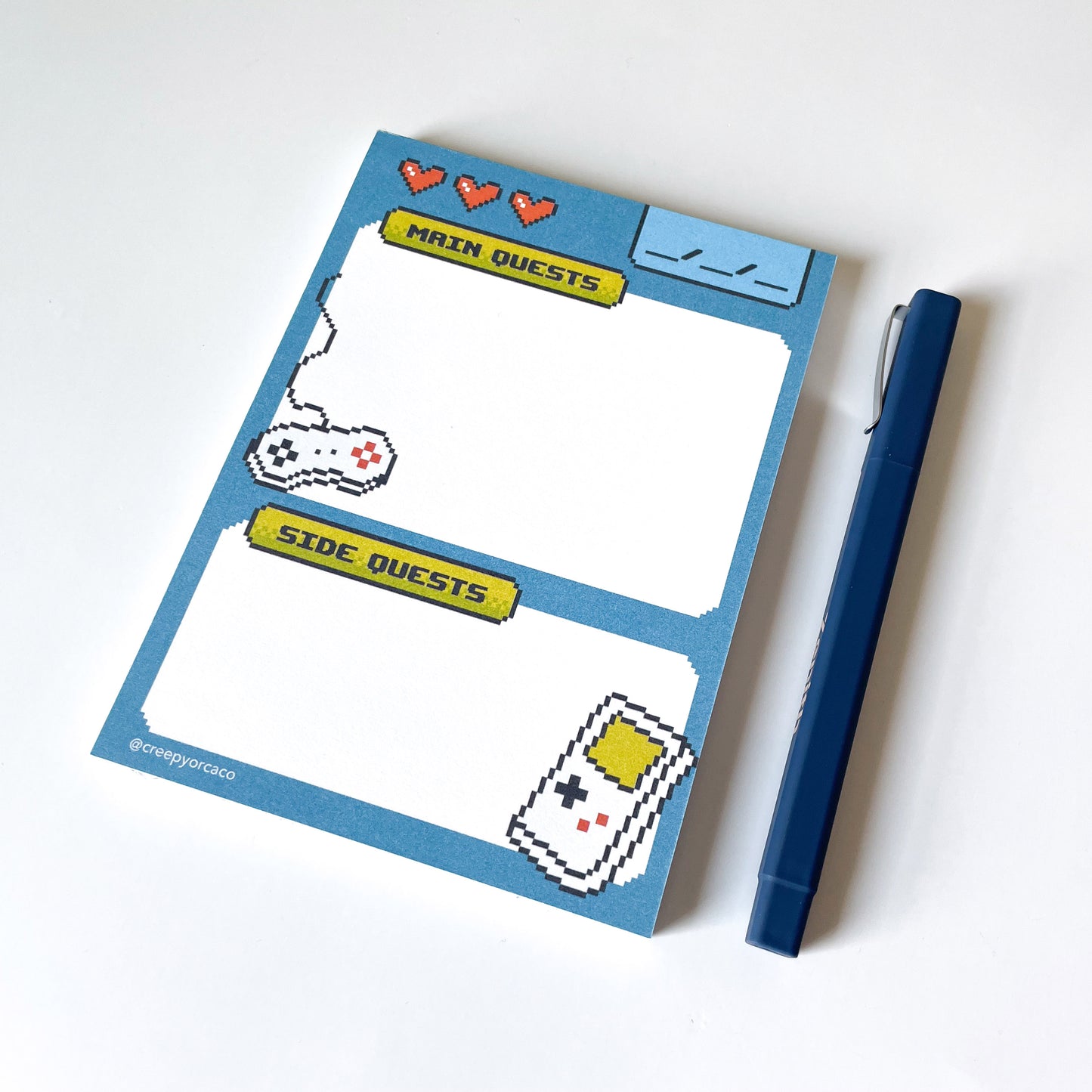 Quest Log Notepad