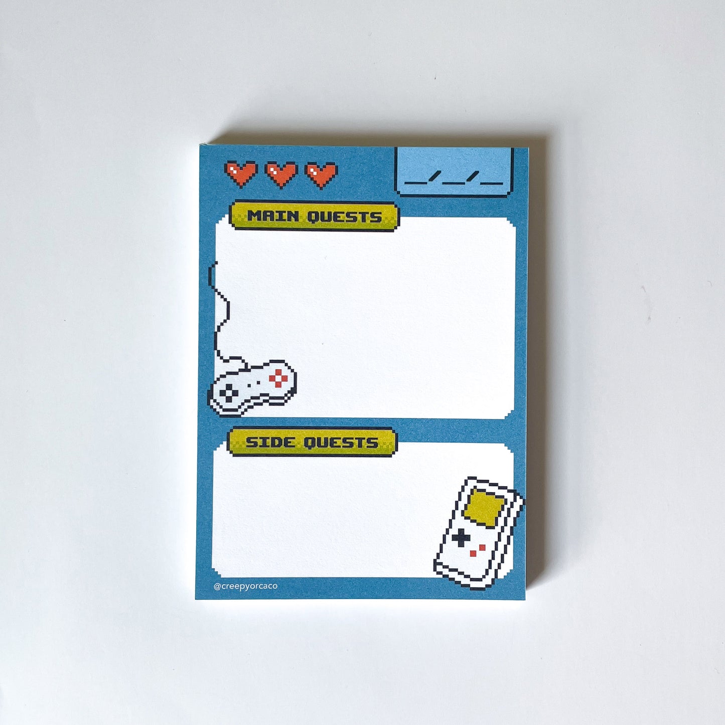Quest Log Notepad