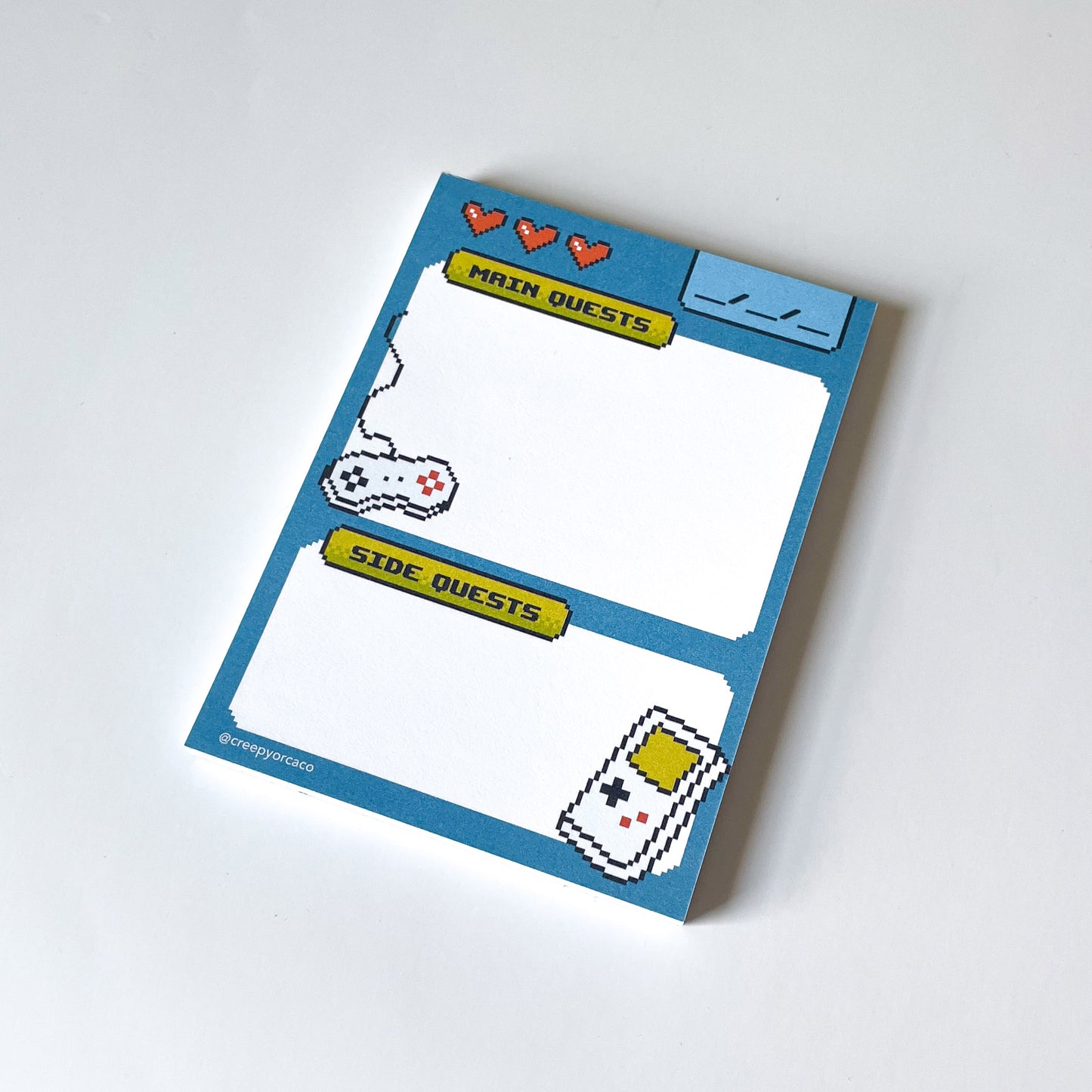 Quest Log Notepad