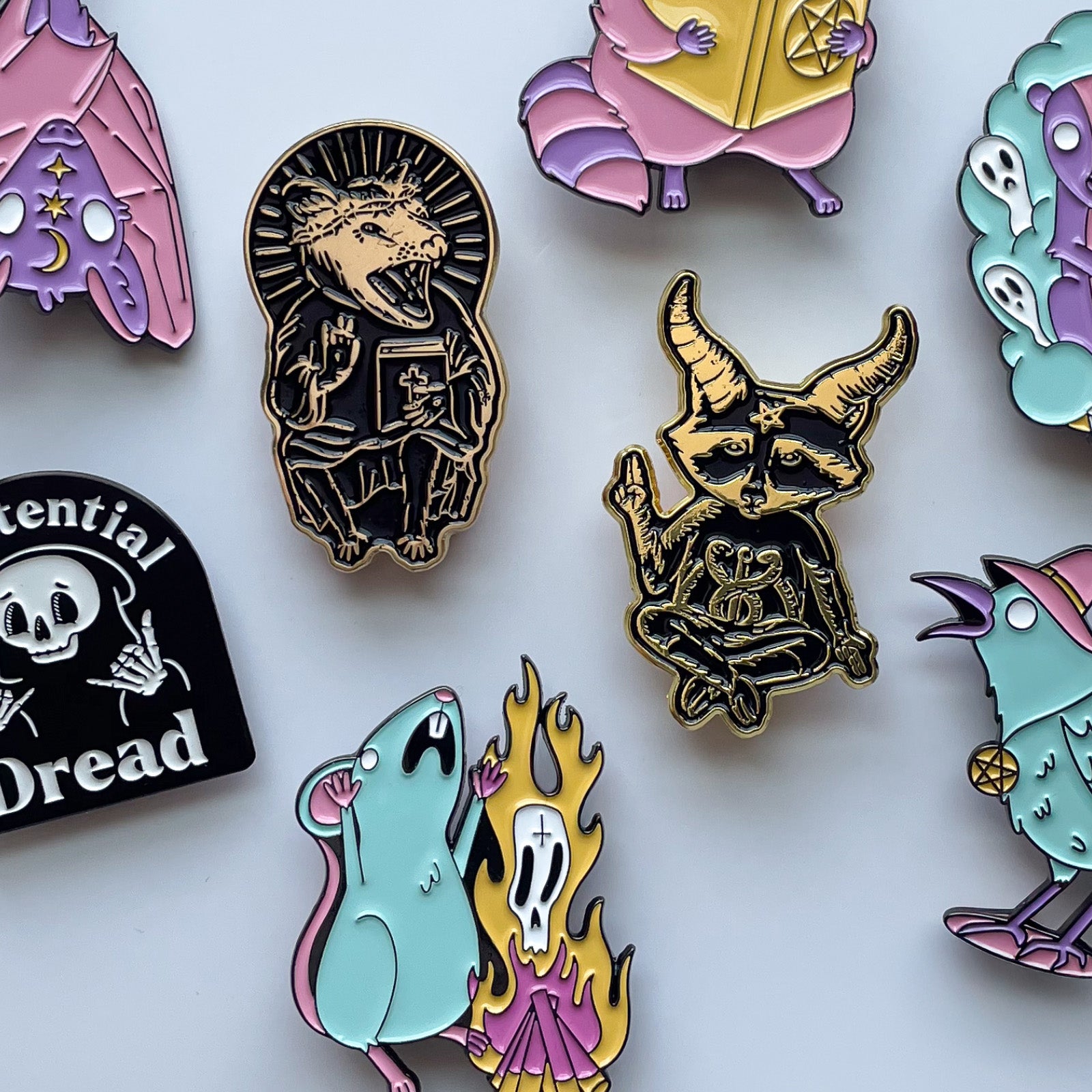 Creepy Pin Creepy Orca's Cool Pins: Unleash Your Style – Creepy Orca Supply Co