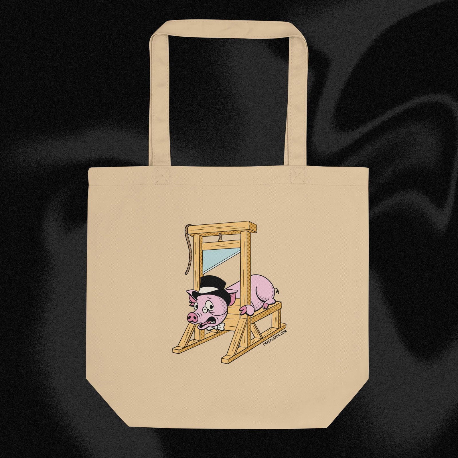 Capitalist Pig Tote Bag - Creepy Orca Supply Co