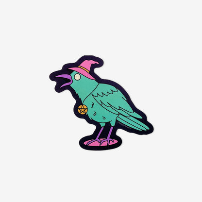Coven's Crow Sticker - Creepy Orca Supply Co