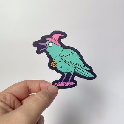 Coven's Crow Sticker - Creepy Orca Supply Co