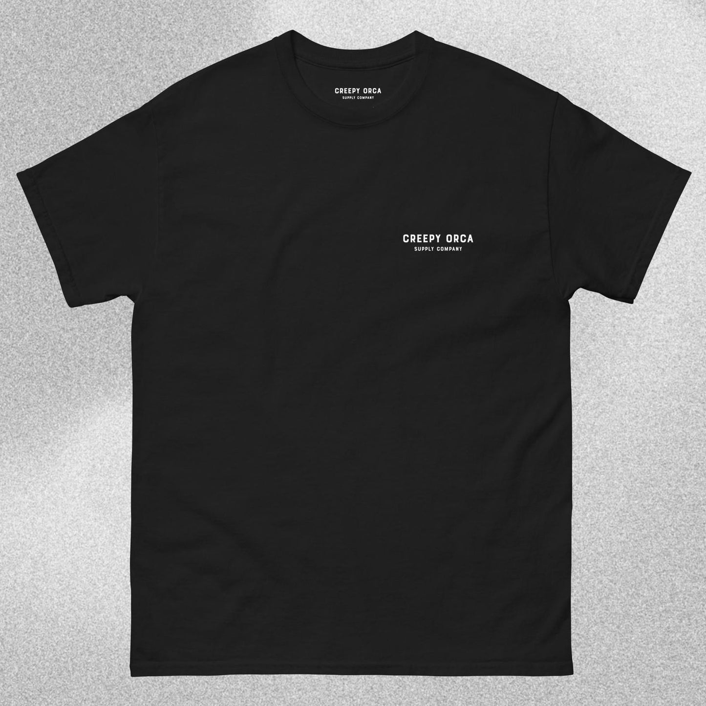 Creepy Orca Logo Short - Sleeve Tee - Creepy Orca Supply Co