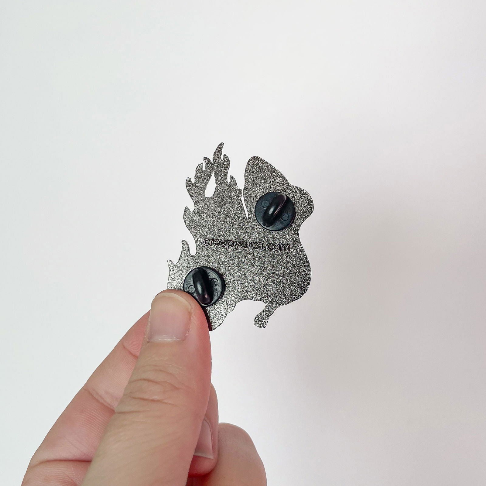 Dance of the Demon Rat Enamel Pin - Creepy Orca Supply Co