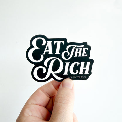 Eat The Rich Sticker