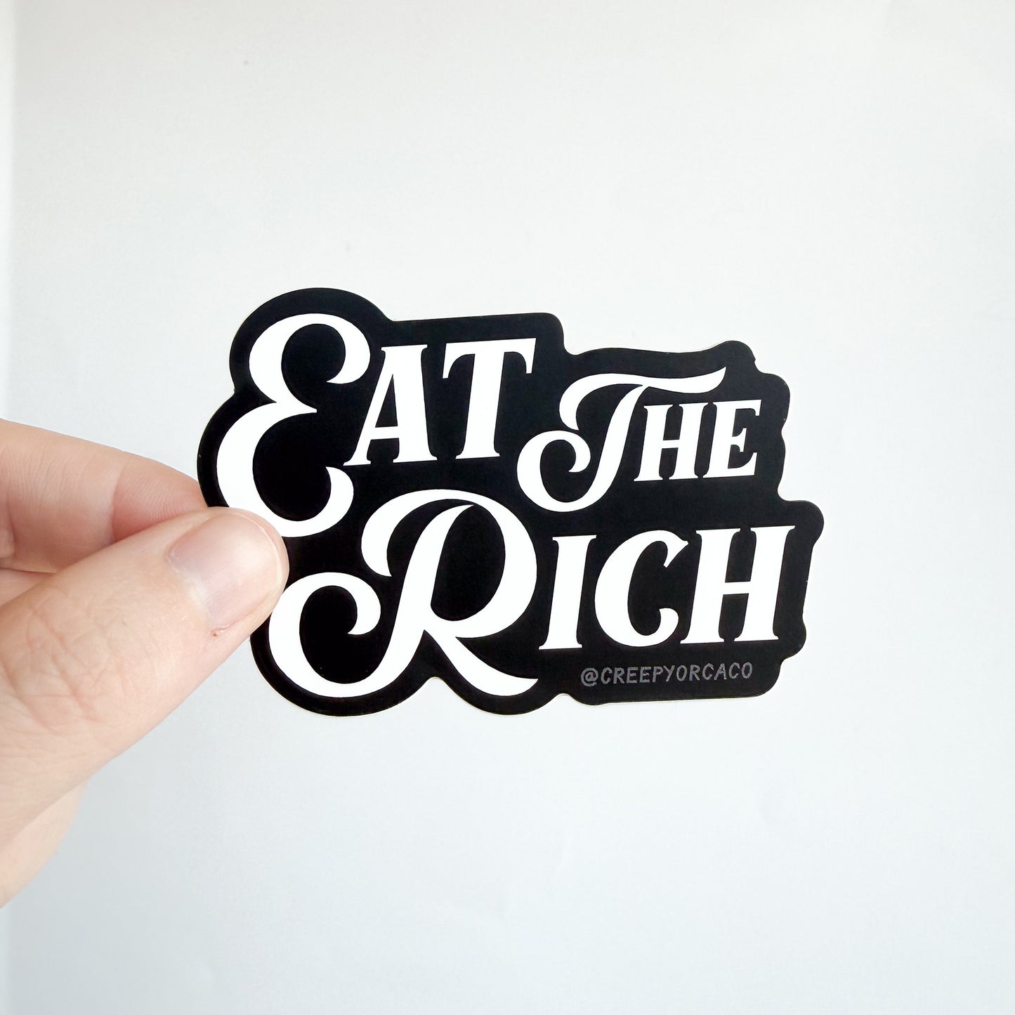 Eat The Rich Sticker