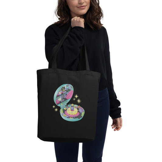 Polly Poltergeist Tote Bag - Creepy Orca Supply Co