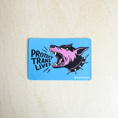 Protect Trans Lives Sticker