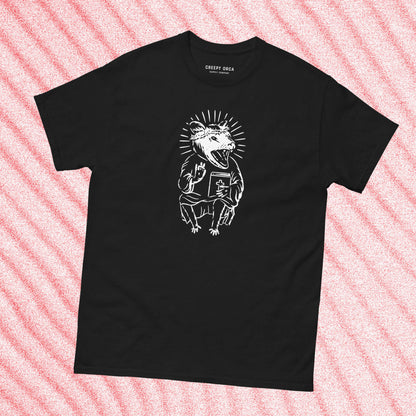 Eat Trash, Praise Jesus Short-Sleeve Tee