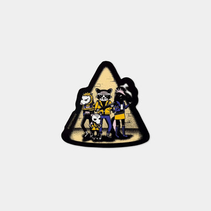 Punk Trash Animal Gang Sticker