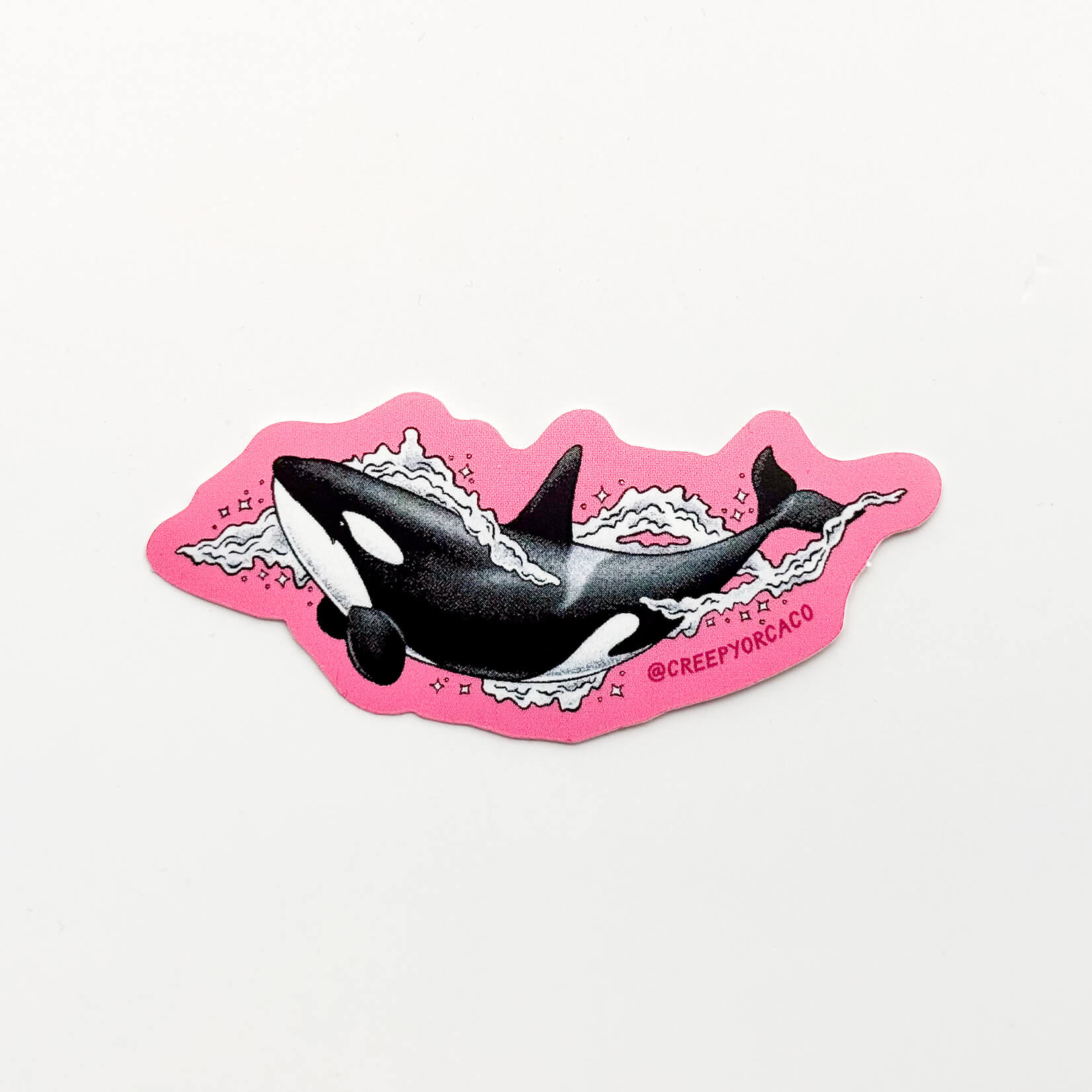 Cosmic Orca Sticker – Creepy Orca Supply Co