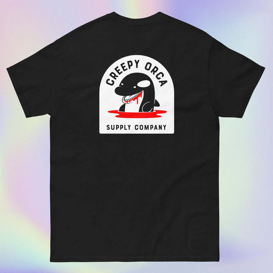 Creepy Orca Logo Short-Sleeve Tee