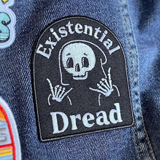 Existential Dread Iron-on Patch